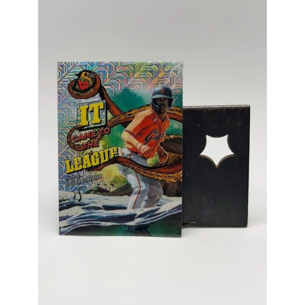 2026 Bowman Chrome Josuar Gonzalez #IT-18 It Came to the League Mojo Refractor